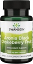 Swanson Aronia (Choodry) 400 Milligrams 60 Capsules