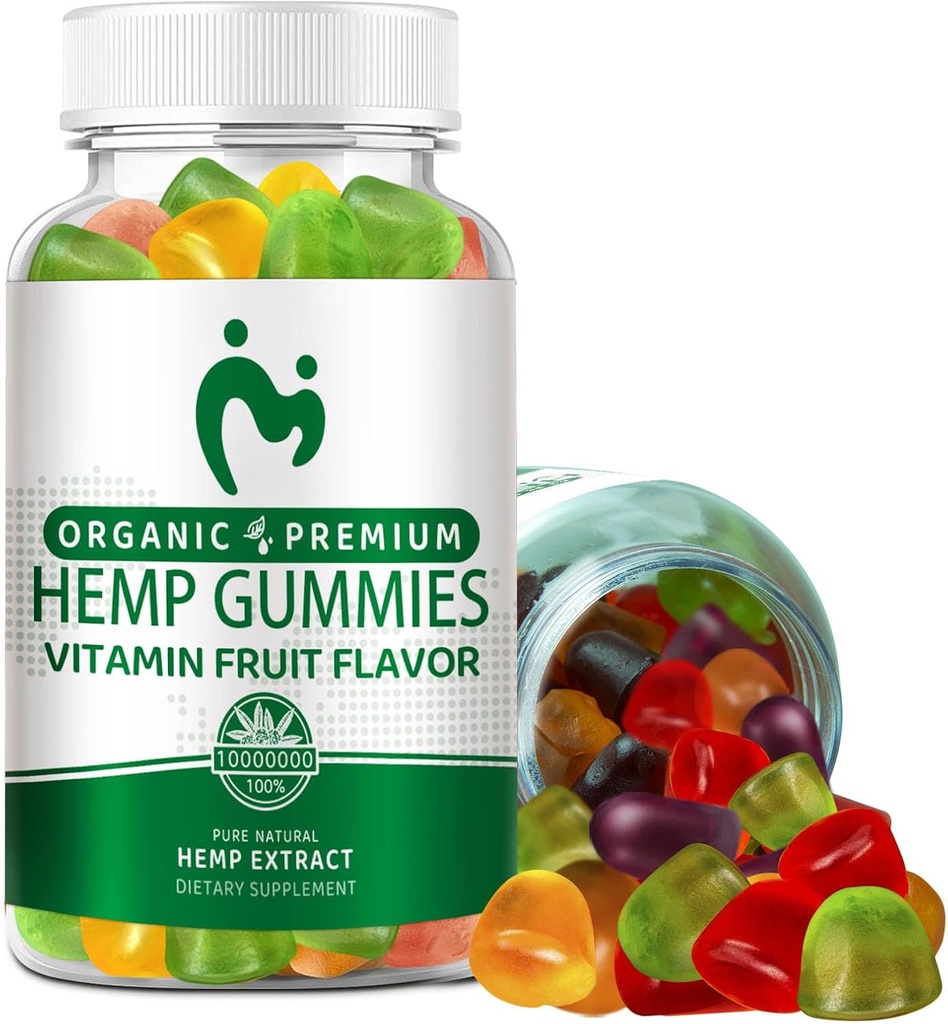MOSRAY Hemp Gummies% 100 Natural Organic Hemp Oil Ekstrac-0509-HB191
