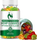 MOSRAY Hemp Gummees 100% Természetes Organic Hemp Oil Extrac- 0509- HB191