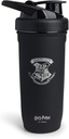 Smartshake Reforce Stainless Steel Harris Potter Hogwarts Crest Shaker Bottle (900 ML /30oz) ) Light Weight Resistance Sports Shaker Bottle with a Soft Lid , Leakproof, BPA Free
