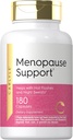Carlyle Menopause Supplement för kvinnor | 180 kapslar | Hjälper med Hot Flashes och Night Sweats | Icke-GMO, Gluten Free Menopause Support