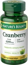 Naturens Bounty Cranberry Fruit 4200 mg, Plus Vitamin C, 120Softgels.