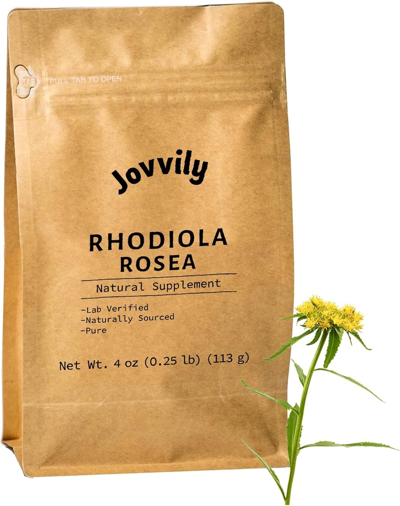 Rhodiola Rosea Powder - 4oz - Golden Root - Non-GMO - Supliment natural
