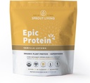 Sprout Living Epic Protein, Plant Protein & Super Foods Powder, Vanilla Lucuma Powder 20 Grams Powder, Vegan, Non Dairy, Non-GOO, Gluten Free, Low Sugar (5 đô, 60 phục vụ)