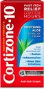 Cortizone-10 Crema de Alivio de Itch Aloe Máximo Strength, 1% Hidrocortisona, Acción rápida, Crema Anti Itch para Bites de Bug, Rash, Eczema, Psoriasis, Poison Ivy, Oak, Sumac &amp; More, 1 oz