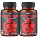 2 Packs 60 Capsules - 11 Herbs Combined with Ginseng, Ashwagandha, Tribulus & More.