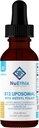 Formulazioni NuEthix B12 Liposomal con integratore alimentare di Folato di metile, Vitamine B Bioattive per sostenere un metabolismo ottimale, 1 oncia fluida, 30 Serve
