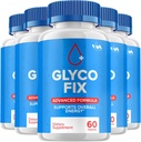 (5 paquets) Glyco Restida Implementació suplementari, Gluco Resule - Correcció avançada de fórmules Gluco, Glyco Reviews màxims, 300 Capules