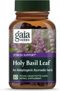 Gaia Herbs Holy Basil Leaf - Традиційно використовується для підтримки стресу відповідь - Адаптогенна аюрведична трава* - 60 Vegan Рідкі фіто-Капсули (30-денне постачання)