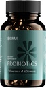 BIOMA Probiotici per la gestione del peso e la salute digestiva, 3 in 1 Probiotici e Prebiotici/Postbiotici, Capsule Probiotici Synbiotici a rilascio lento per Gut Health Multi Enzyme (60 Caps)