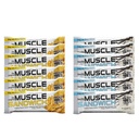 Muscle Foods Muscle Sandwich Bars, Variety Pack | Real Ingredients, Whey Protein Isolate, High Protein Bars, 2-Ounce Bars (12 Count)
