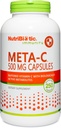 NutriBiotske meta-C kapsule, 500 mg Spirulina-Bound vitamin C, 250 število 