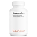 Supersmart - Cordyceps Cs-4 3150mg per Day (Hight Strength) - Cordyceps Mushroom Supplement - Endurance & Energy | Non-GMO & Gluten Free - 120 Vegetarian Capsules