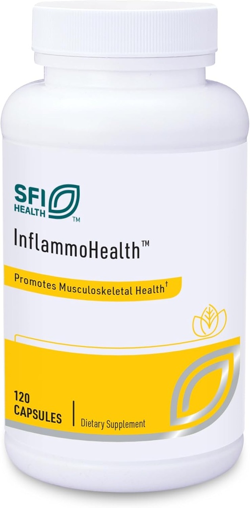 Klaire Labs SFI Health Inflammation Support - Formula Hipolergenik dengan Boswellia, Stephania & Nettle (120 Kapsul)