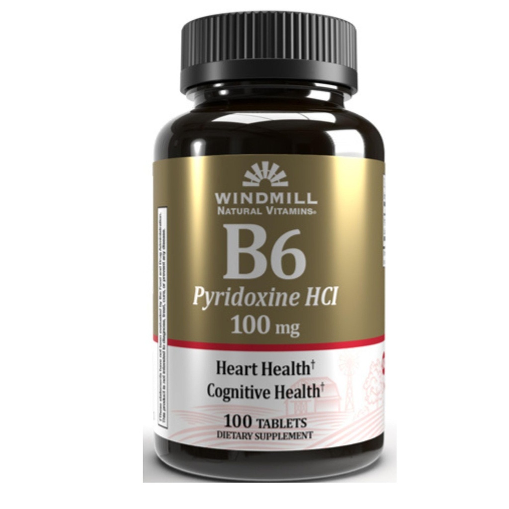 VIT B-6 TABS 100 MG WMILL 100