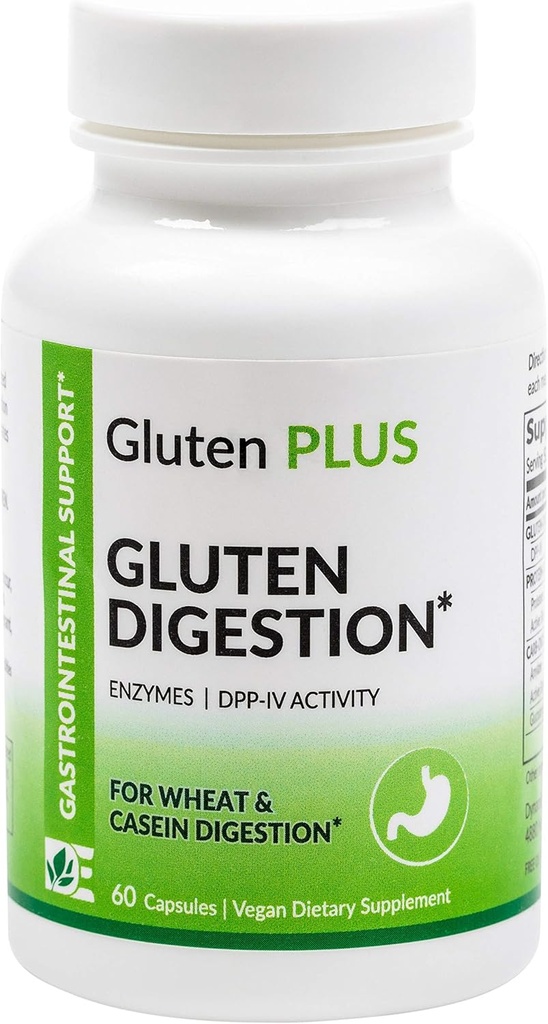 Gluten Digestive Enzyme - Digestive Support - Priedas Gluten - Glut Health Support & Nutrient Absorbtion
