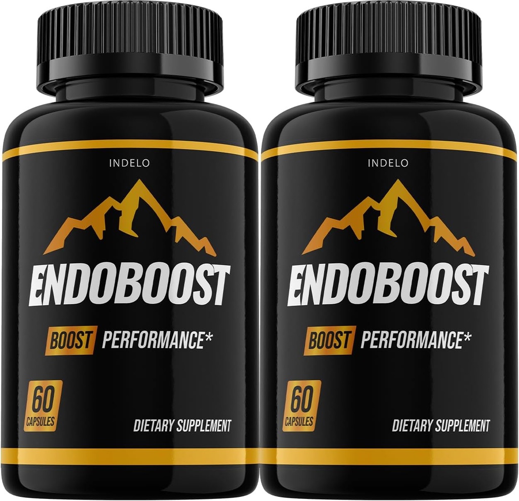Endoboost pro muže, Endo zvýšit vyšší výkon doplňky, Endoboost výkon, Endobost Recenze muže (2 Pack - 120 Kapsle)