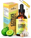KIKI Green Liquid Citrus Bergamot & Garlic Extract - Citrus Bergamot Supplemento per la salute del cuore, Immune System Support and Healthy Aging Non-GMO, Gluten-Free Supplement 2 Fl Oz.