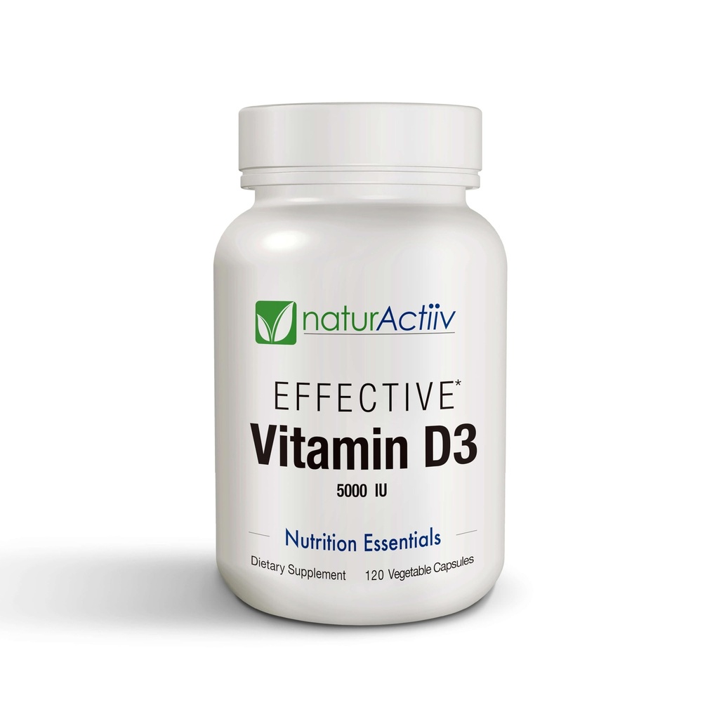 Organic VIT D3 125mcg (5000 iu) Pro Strength MiniCaps Support Bone Muscle Joint Cardio Breast Colon Immune Health Easy Swallow Fast Absorb