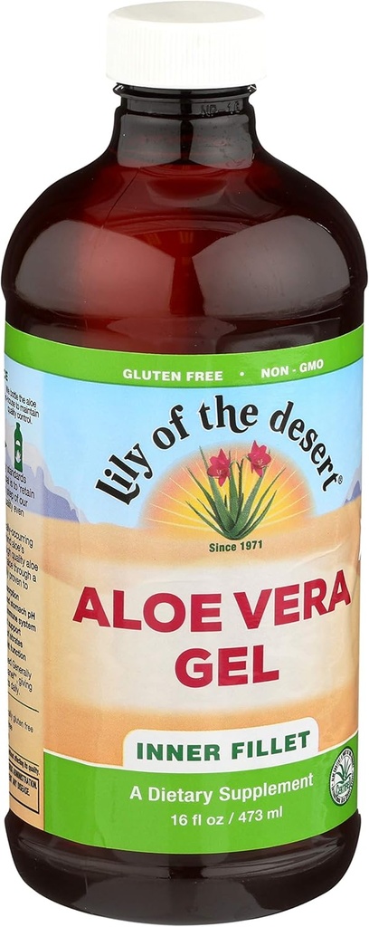 Lily of The Desert Aloe Vera Gel 16 oz (Opakowanie po 2)