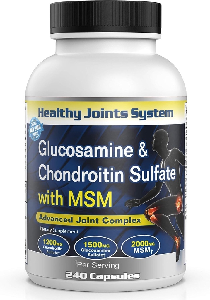 Advanced Mobility & Flexible Support Formula cu Glucosamină, Chondroitin & MSM 