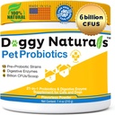 Progres for Dogs and Cats - Max- Kekuatan dengan 15 Strains Pre & Progetic Digetical Health, Meningkatkan Proper Gut Flora (Dibuat di USA) 7.4 Oz (6 Milyar CFU Per Scoop)