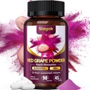 Piceid Resveratrol Supplement and NAD+ Cell Regenerator, Ultra High Purity & Bioavailable, Support Heart Health, Blood Flow, Cellular Energy Production & Metabolism, Red Grape Powder, 45 Day Supply-54