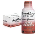 Freeflow Fit, Extra Strength Energy Shot, Fruit Punch (2 Ounce Shot, Pack of 12) - 150mg Caffeine Per Shot, Zero Calorie, Zero Sugar Energy Shot...