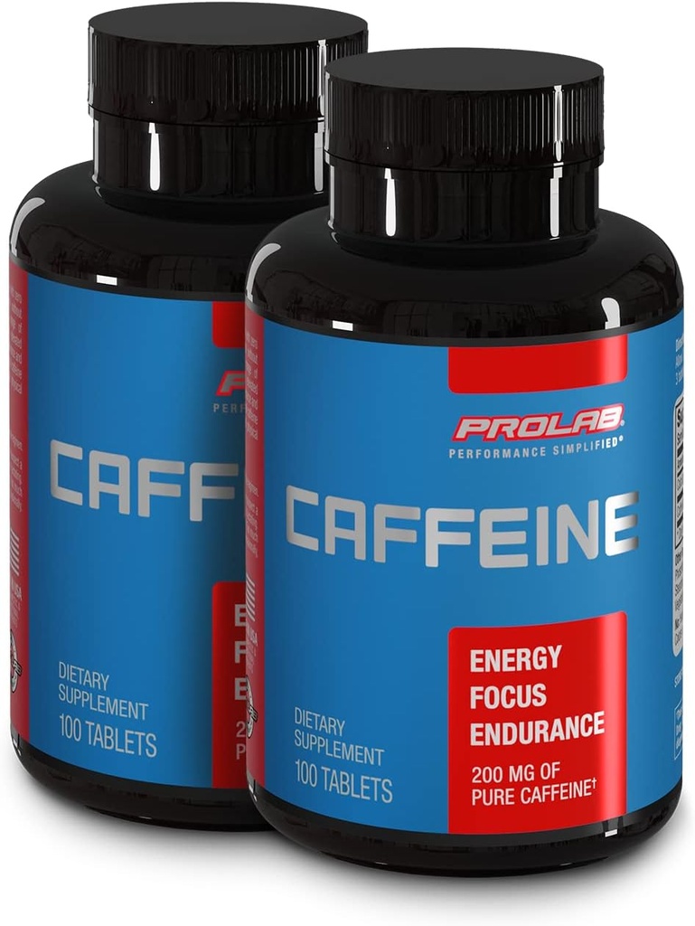 ProLab Cafeïne Tabletten 100 Tellen