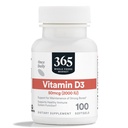 365 by Whole Foods Market, Vitamin D3 Softgels, 2000 IU, 100 CT