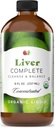 Liver Complete 8oz organisk flytende konsentrat - Liver Cleanse & Digestive Bitters Vinegar Supplement