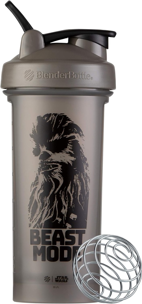 BlenderBottle Star Wars Classic V2 Shaker бутилка перфектно за протеинови шейкове и предварително тренировка, 28-Ounce, режим звяр