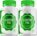 (2 Pack) Claritox Pro para Vertigo Cápsulas, Claritox Pro para Vertigo Avaliações, ClaritoxPro para Vertigo Suporte Suplemento de dosagem máxima Nootropic Formula Pills Claritox Pro para Memória (120 Cápsulas)