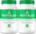2 Pack) GI Revitalize - GI Revitalize Pro Pills to Support Healthy Digestion, GI Revitalized Advanced Formula for Gut Health, G I Revitalizer Maximum Strength supplement Review (120 Capsules)