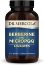 Dr. Mercola Berberine a MircoPQQ Advanced - Ponuky Metabolická, mitochondriálna, mozgová a imunitná podpora - bez GMO, bez lepidla a bez sóje - 90 kapsúl (90 porcií)