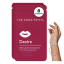 The Good Patch Desire Sexual Wellness Patches, Get in the Mood, Natural with Vitamin B6, Reishi, Black Maca, Plant Powered Wearable Wellness, Botanical and Vitamin (8 Total Patches)