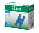 Curad Knuckle, Woven Blue Detectable Bandage, 100-comun