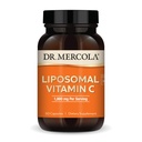 Dr. Mercola Liposomal Vitamin C - Brain, Heart, Eye & Immune Support - Provides 1,000 mg of Bioavailable Vitamin C - Non-GMO, Gluten-Free & Soy-Free - 60 Capsules (30 Servings)