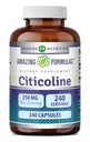Amazing Formulas Citicoline 250 Mg | Capsules Supplement | Non-GMO | Gluten Free | Made in USA (240 Count)