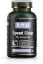 BNH Speed Sleep - Melatonin Free Formula - Ancient Chinese Remedy - 15 Herbs - Fall & Stay Asleep Speed - Wake Refreship & Energized - No Groggy Feeling - Relax - Calms Mind- Drug Free - 180 Count