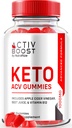 NutraRize Activ Boost Keto ACV Gummies - Suplemento Keto para a perda de peso avanzada, forza máxima, Comentarios Gomitas (60 Gummies)