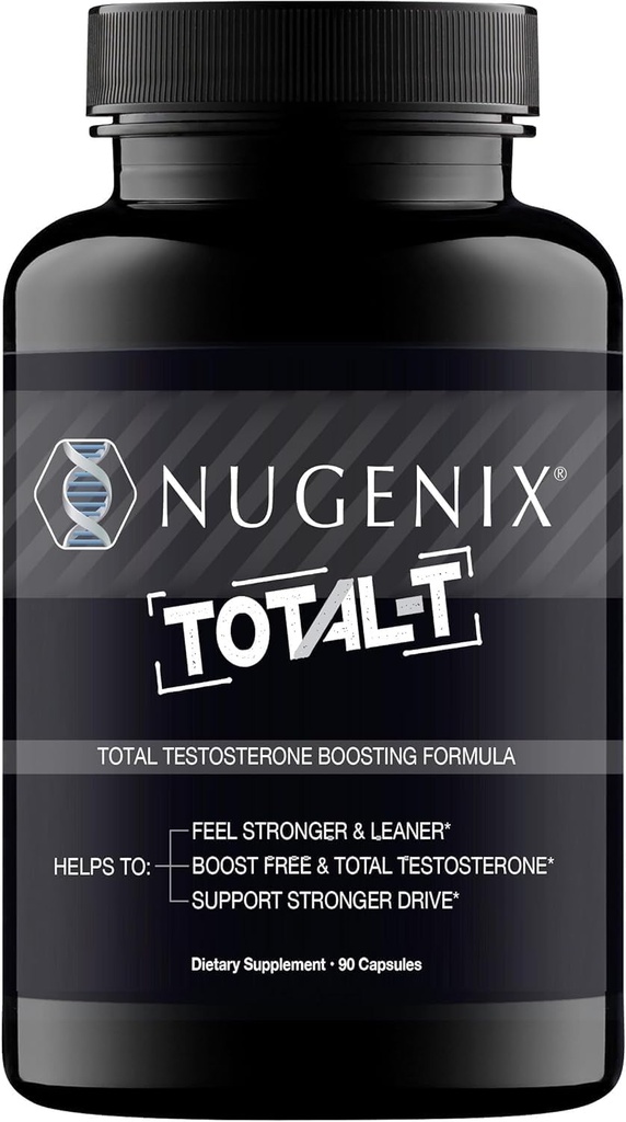 Nugenix Total-T - Gratis en totaal Testosteron Booster, 90 Tellen