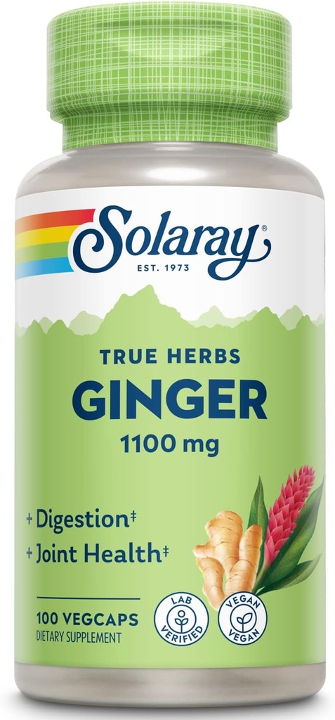 SOLARAY imbier šaknis 1100 mg