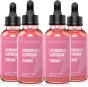 ליposomal Glutathione נוזל 1500 מ"ג, מופחת Glutathione תוסף, 8.11 oz