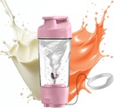Hurricup 22 Oz Protein Shaker palack proteinkeverékek, BPA Szabad Protein Shaker Cups proteinShakes, Whey Powder Smoothie Kupa az előedzés keverőpalack, Gym kiegészítők nők és férfiak, Rózsaszín