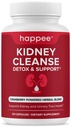 Kidney Cleanse Detox & Repair Formula – Natural Kidney Support Supplement with Cranberry & 21 Herbs for Renal, Bladder, & Urinary Tract Health – Flush Toxins & Renew - 60 Capsules