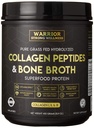 Premium Collagen Peptides Bone Broth Powder: Grass Fed Hydrolyzed Collagen Boost for Healthy Skin, Nails, Hair, Joints, Muscles, Bones, Digestion, Keto Friendly, Unflavored