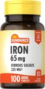 Sundance Iron Ferruós Sulfate 325mmg