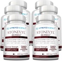 Aprovació de Ciència Stonexyl - L'Ibal suport per a Kidney Stones - 360 Capsules - Chanca Piedra - High Abstory - 6 mes Prey - Vegan