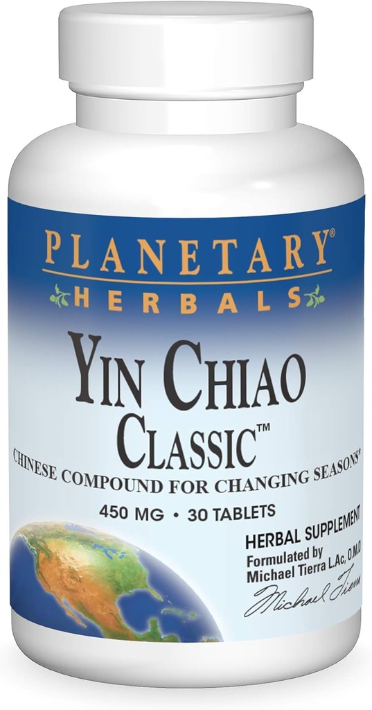 Partary Herballs Yin Chiao Tables, 450 mg, 30 เคานต์